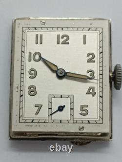 Vintage WWII TANK watch WB Cal. EB 2075 WORKING NOS Check? It! Germany Made