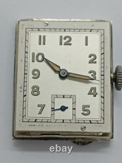 Vintage WWII TANK watch WB Cal. EB 2075 WORKING NOS Check? It! Germany Made