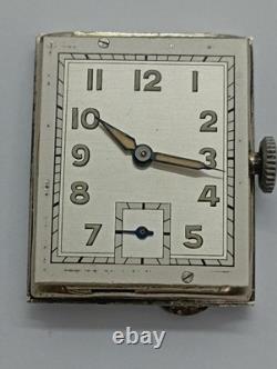 Vintage WWII TANK watch WB Cal. EB 2075 WORKING NOS Check? It! Germany Made