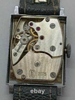 Vintage WWII TANK watch WB Cal. EB 2075 WORKING NOS Check? It! Germany Made