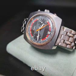 Vintage Zodiac Ultra High Grade Valjoux Chronograph All Orig. Serviced RUNNING