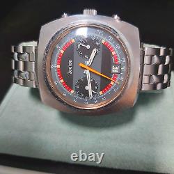 Vintage Zodiac Ultra High Grade Valjoux Chronograph All Orig. Serviced RUNNING