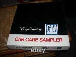 Vintage nos original Chevy GM promo dealer care kit accessory Nova chevelle ss