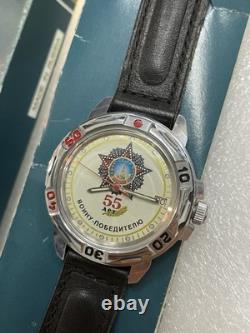 Vostok Komandirskie USSR Watch 55 Years Victory WW2 NOS Mechanical USSR