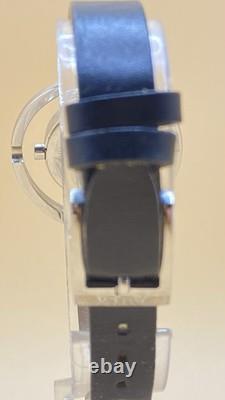 Vtg NEW OLD STOCK Alfex Women's Quartz Cocktail Watch Silver Tone Julia Hou