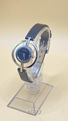 Vtg NEW OLD STOCK Alfex Women's Quartz Cocktail Watch Silver Tone Julia Hou