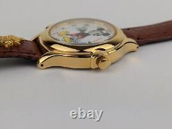 Vtg NEW OLD STOCK Lorus Disney Mickey Mouse Watch Dancing Hands NOS Chime/Alarm