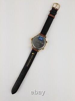 Vtg NEW OLD STOCK Lorus Disney Mickey Mouse Watch Dancing Hands NOS Chime/Alarm
