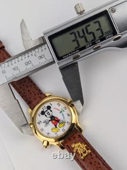 Vtg NEW OLD STOCK Lorus Disney Mickey Mouse Watch Dancing Hands NOS Chime/Alarm