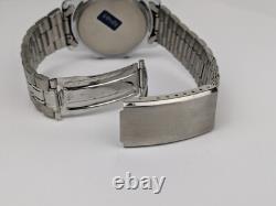 Vtg NEW OLD STOCK Lorus Silver Tone Quartz Ana Digi Watch 37mm Men's V041-6200