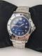 Vtg NEW OLD STOCK Lorus Steel Watch 50m NOS Rare V732-0K90 Blue Dial