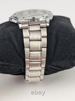Vtg NEW OLD STOCK Lorus Steel Watch 50m NOS Rare V732-0K90 Blue Dial