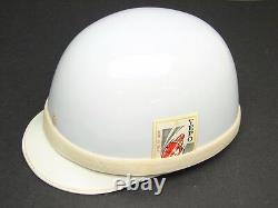 Vtg NOS Motorcycle Moped Vespa Half Shell Helmet Vepo Made Italy 6 1/2 Buco Bell