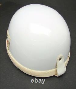 Vtg NOS Motorcycle Moped Vespa Half Shell Helmet Vepo Made Italy 6 1/2 Buco Bell