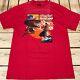 Vtg Y2K New Old Stock Samurai Shamploo Anime Red Graphic T-Shirt Men's Sizes