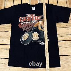 Vtg Y2K New Old Stock The Game The Documentary Promo Black Graphic TShirt Mens M