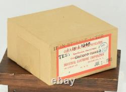 WWII Industrial Electronic Corp. Navigation Watch Carrying Case, New old stock