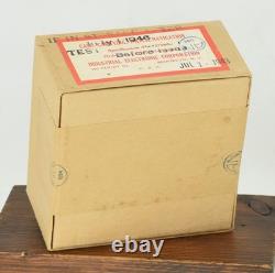 WWII Industrial Electronic Corp. Navigation Watch Carrying Case, New old stock