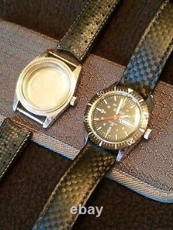 Waltham Diver Watch, Day-date, Incabloc, 25 Jewel, Automatic, New Old Stock Case