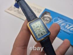 Wertex Vintage Watch New Old Stock Art Deco Lapis Baguette'60s Unisex Manual