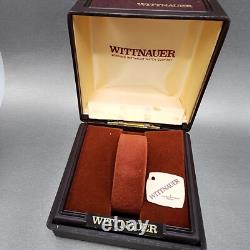 Wittnauer Watch Women 19mm White Dial Steel Round Manual Wind Runs NOS