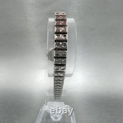 Wittnauer Watch Women 19mm White Dial Steel Round Manual Wind Runs NOS