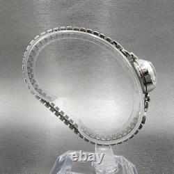 Wittnauer Watch Women 19mm White Dial Steel Round Manual Wind Runs NOS