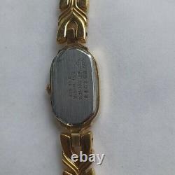 Women Seiko Watch 2e20-5919 Gold Case Bracelet Band New Old Stock Vintage