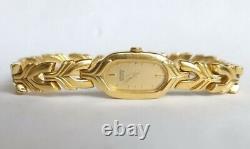 Women Seiko Watch 2e20-5919 Gold Case Bracelet Band New Old Stock Vintage