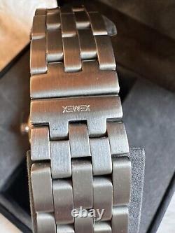 XEMEX RUDI KULLING DESIGN MEN'S WATCH STAINLESS STEEL 1990s New Old Stock