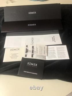 XEMEX WATCH Midsize Jeweled Quartz NOS ALL Boxes & Blank Warranty Papers