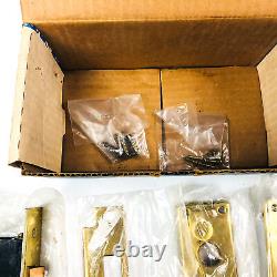 Yale Mortise Lockset Door Knob CE 8646 1/4 LH US03 Bright Brass New Old Stock