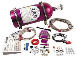 Zex 82021 55-75 HP Wet Nitrous Oxide Kit for Universal 4 & 6 Cylinder Vehicles