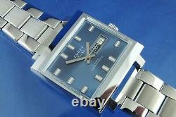 Zurex Wind Up Watch Vintage Swiss Mechanical Cal EB 8491 New Old Stock 1970s